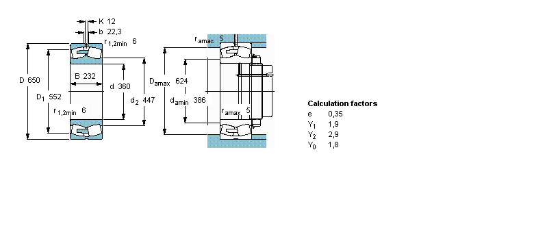 رولبرینگ 23272