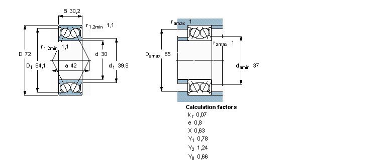 بلبرینگ 3306BTVH
