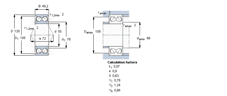 بلبرینگ 3311atn9