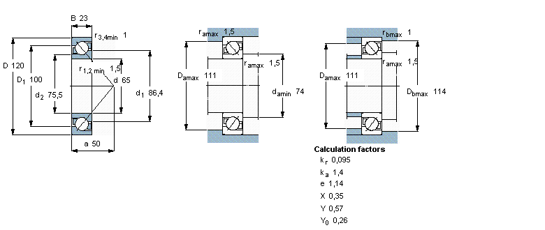 بلبرینگ 7213becbp