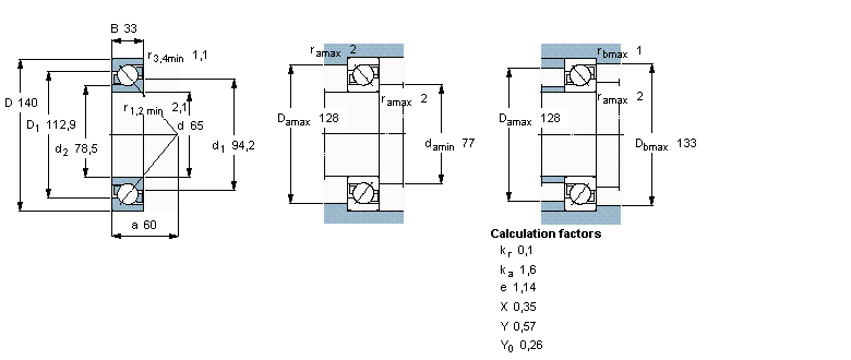 بلبرینگ 7313BTVP