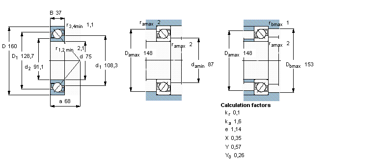 بلبرینگ 7315BTVP
