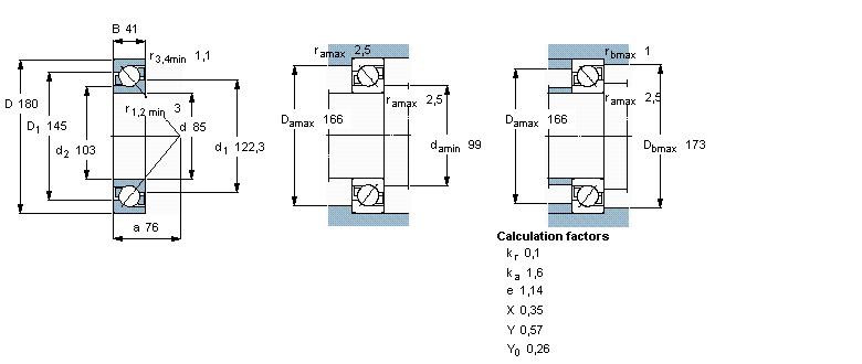 بلبرینگ 7317becbp